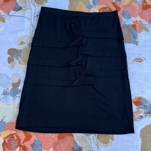 Artelier Nicole Miller Navy Women’s Cotton Skirt: Size Small